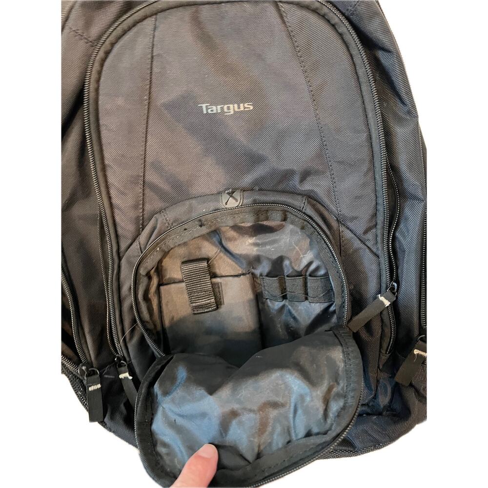 Targus Black Computer Padded Backpack - Picture 3 of 5